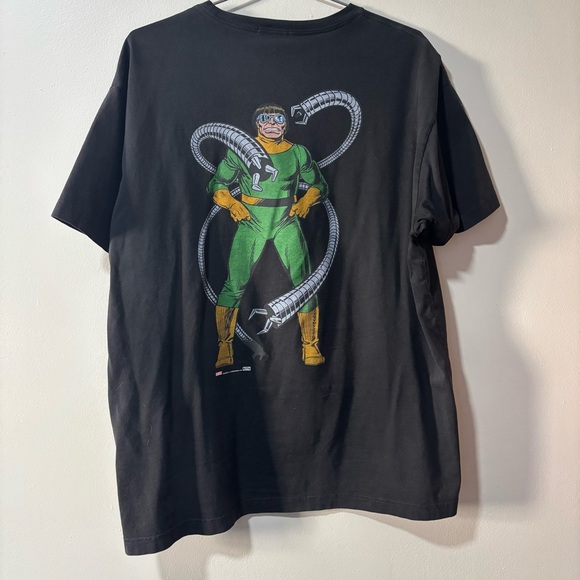Kith x Marvel Vintage Doctor octopus Black T-shirt L - Picture 2 of 4